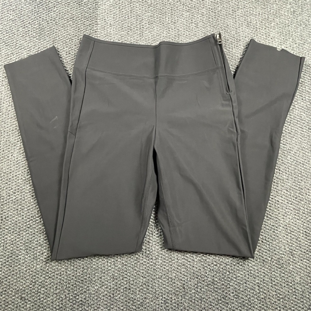 Athleta Womens Black Split Hem Interstellar Tight Work Pants 6 Office Classic - Picture 3 of 9